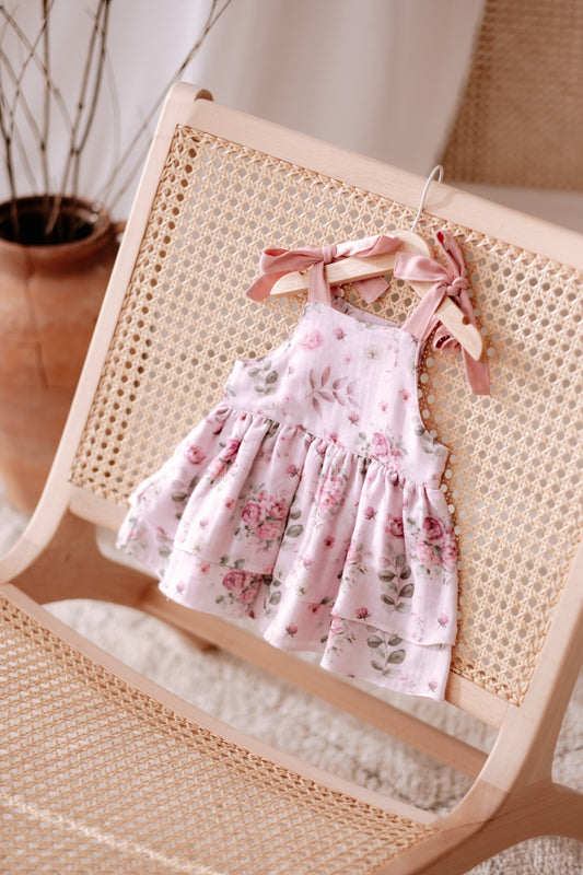 Blossom Breeze Tie-Strap Dress