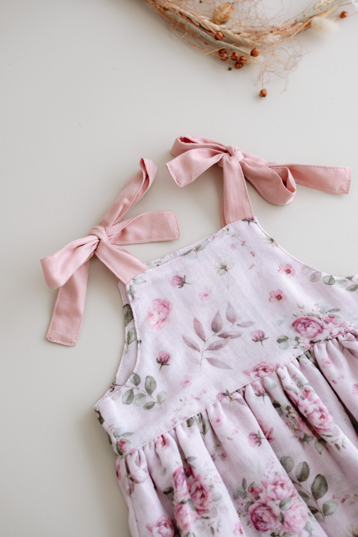 Blossom Breeze Tie-Strap Dress