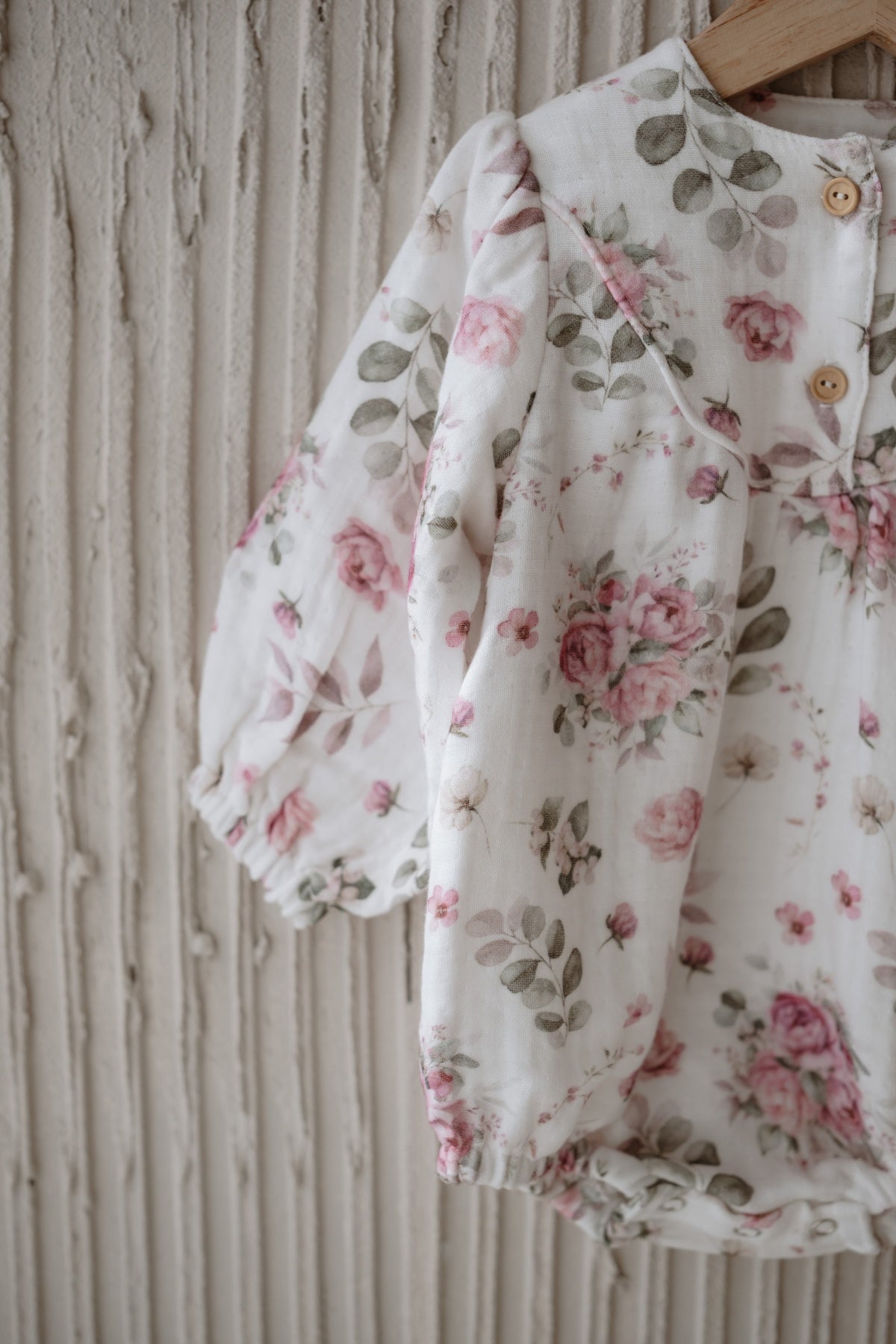 Flora Petal Muslin Baby Dress